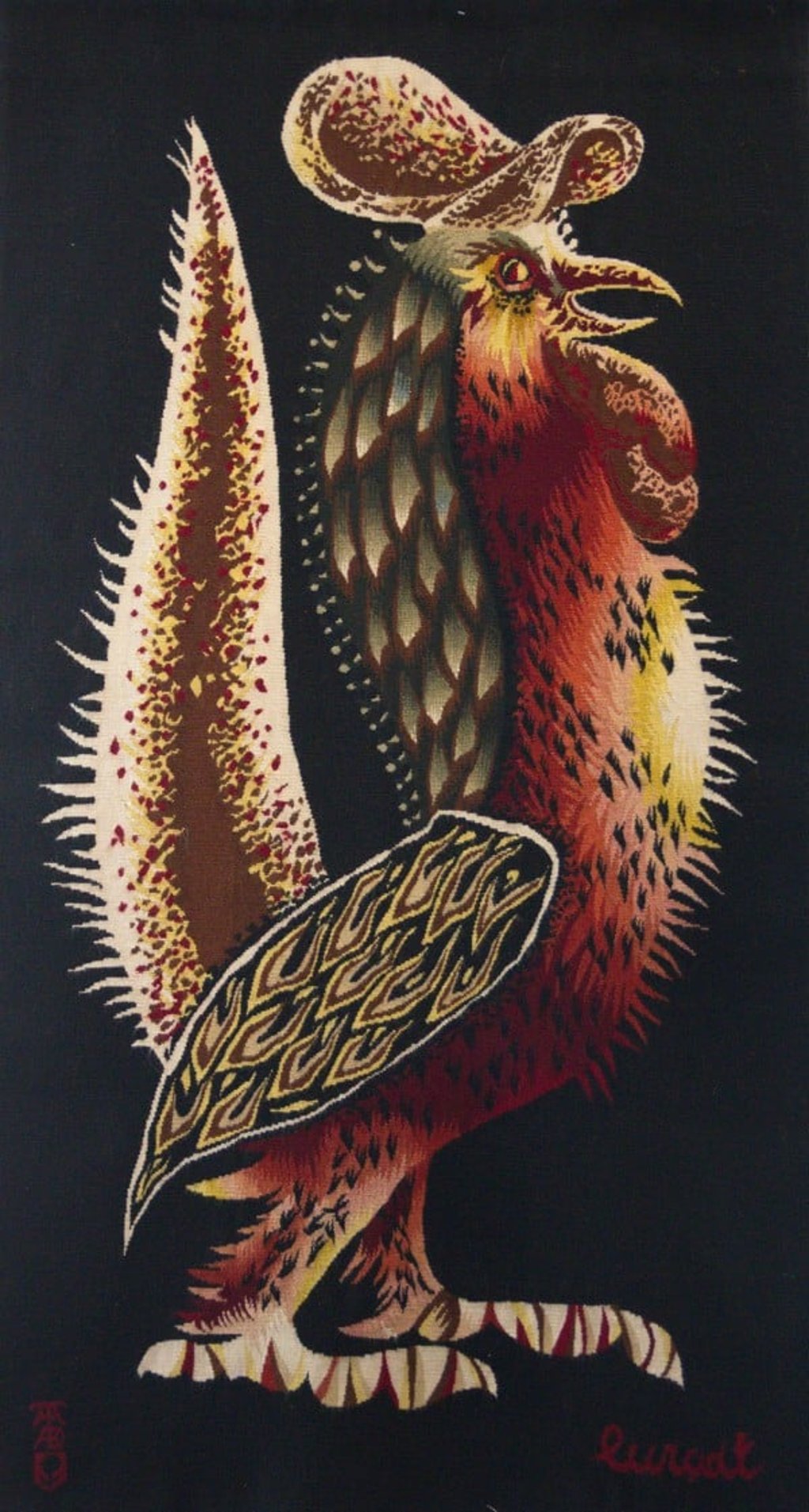 A tapestry by Jean Lurçat.