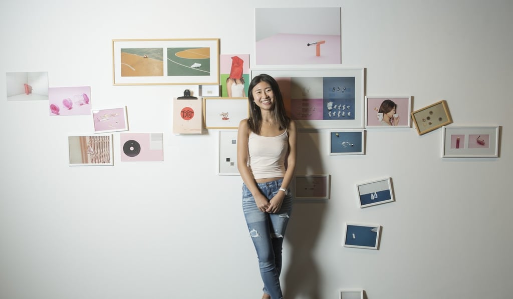 Hung and her series “To Be Used Someday”. Photo: courtesy of Art Experience Foundation