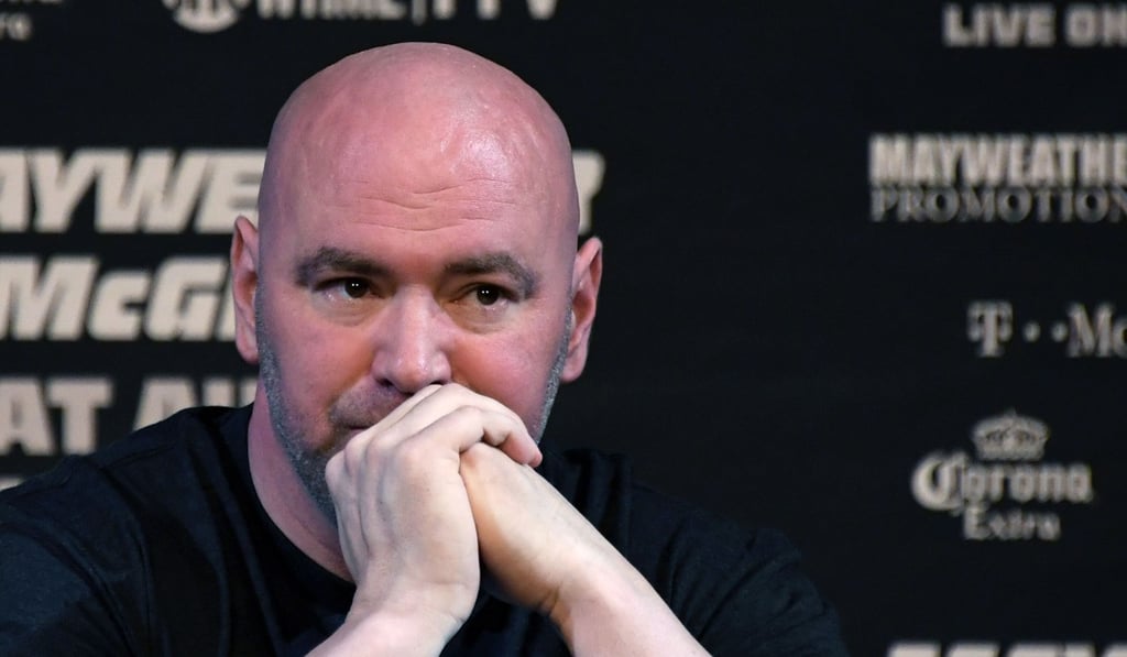 UFC president Dana White has apologised to fans affected by the technical issues. Photo: AFP UFC president Dana White has apologised to fans affected by the technical issues. Photo: AFP