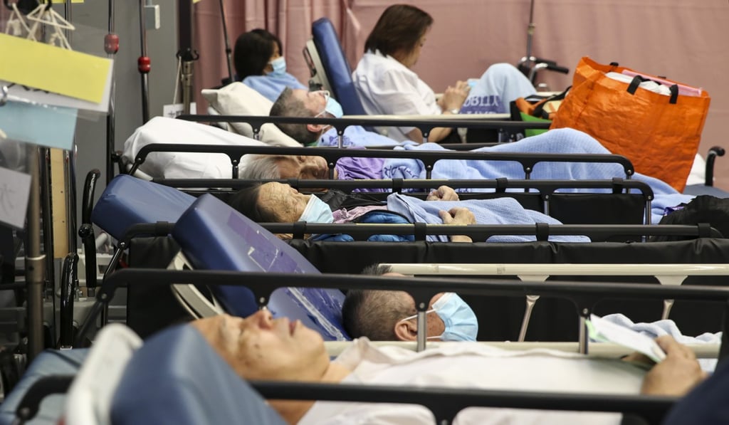 Patients rest in the accident and emergency department of Queen Elizabeth Hospital in July. Automation of routine work processes can help to improve efficiency and cut costs. For example, it can make it even easier to retrieve medical records. Photo: Sam Tsang