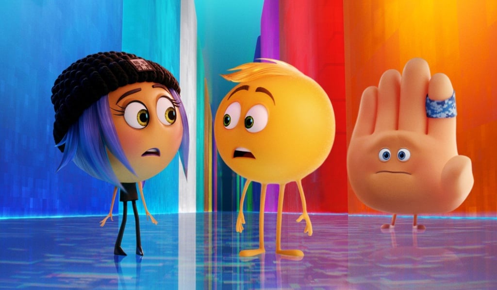 Released in July 2017, The Emoji Movie came just 18 years after the first emoji was created. Photo: Sony