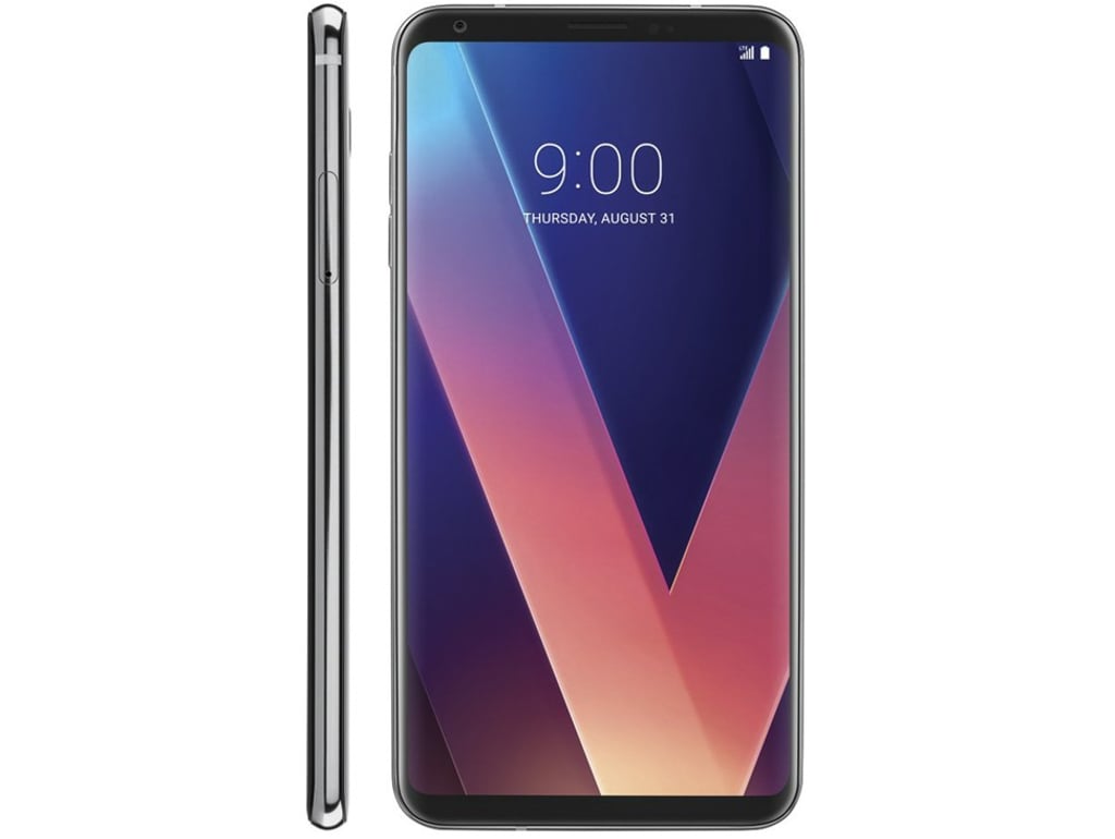 Slim and with a body made mostly of glass, the LG V30 feels light in the hand.