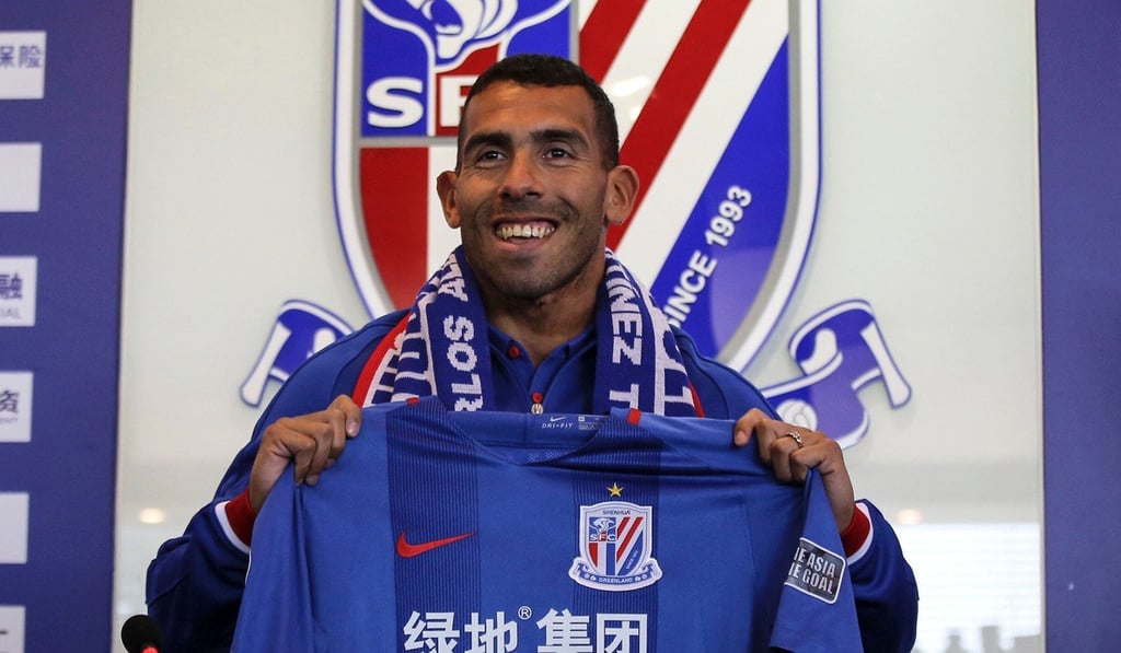 Carlos Tevez has underperformed since signing Shanghai Shenhua. Photo: AFP