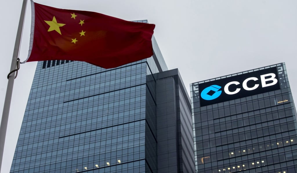 China Construction Bank fell 2.3 per cent on Thursday as traders sold shares in China’s biggest state-owned banks. Photo: Reuters