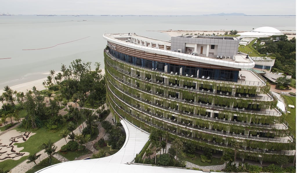 A residential block in Forest City. Picture: Edward Hursta