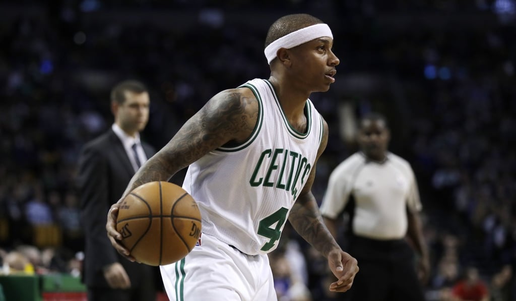 Boston Celtics guard Isaiah Thomas is certain he will return to top form after his hip injury. Photo: AP