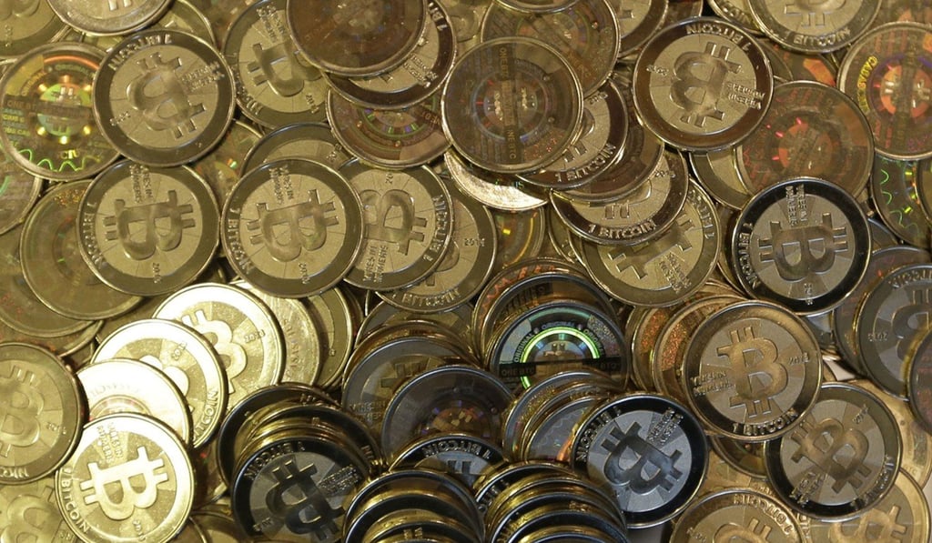 Bitcoin tokens. Photo: AP