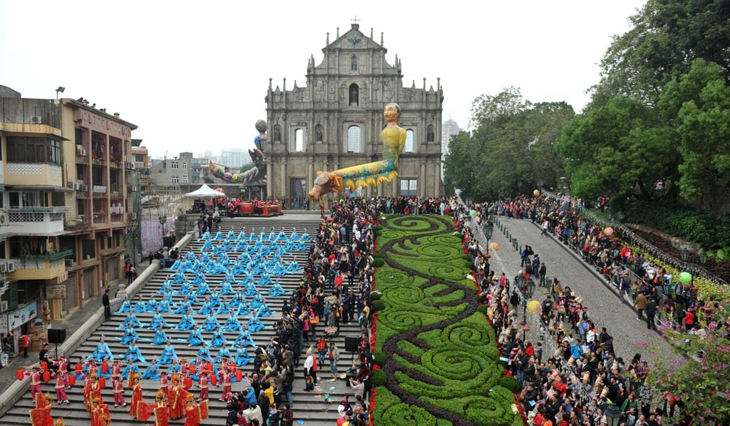The façade of Saint Paul’s Church in Macau. File photo