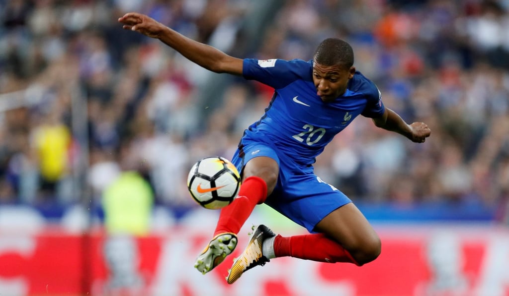 France’s Kylian Mbappe in action. Photo: Reuters