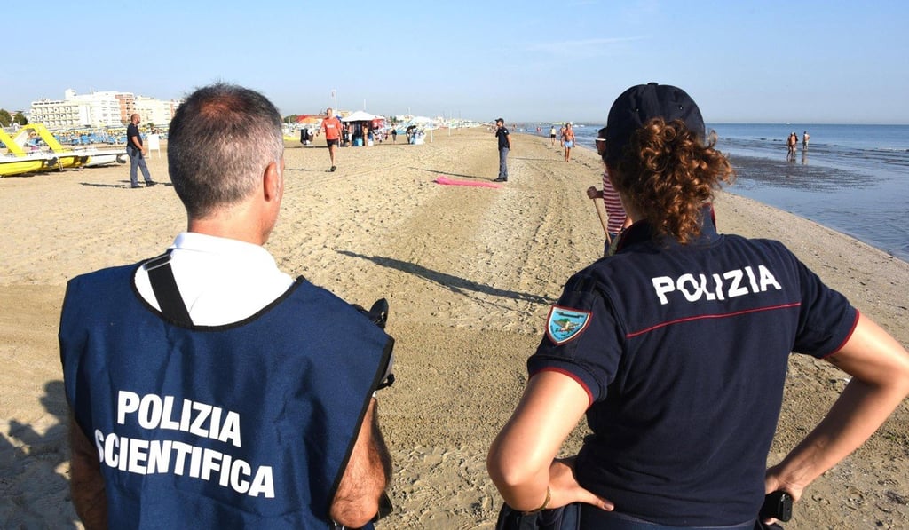 Police investigate the scene of the attack. Photo: EPA Police investigate the scene of the attack. Photo: EPA