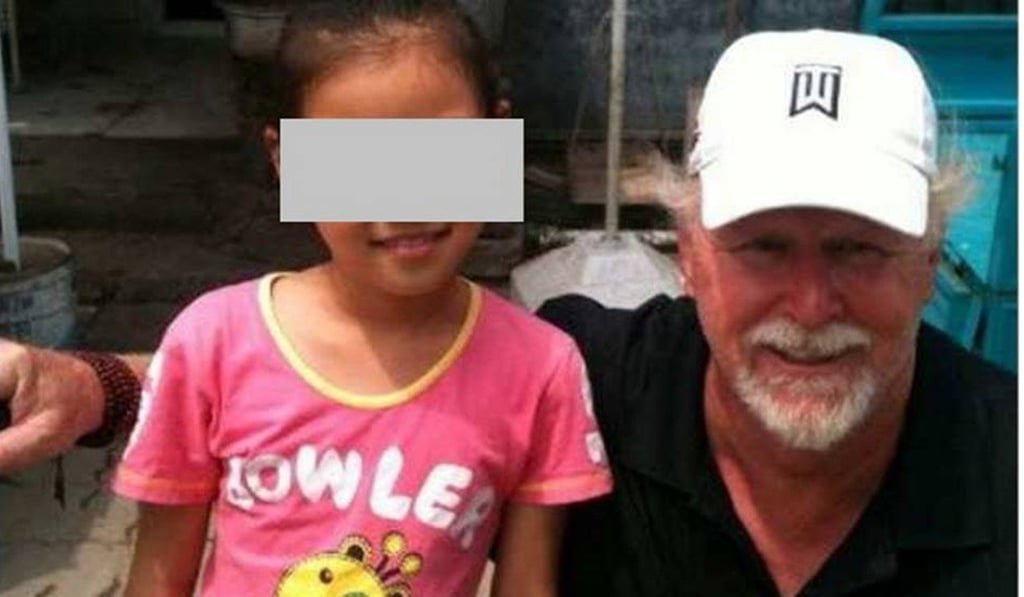 Robert Robertson as pictured on his LinkedIn profile. The SCMP has obscured the girl's face. Photo: LinkedIn