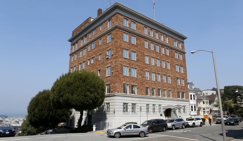 The Russian Consulate building in San Francisco. Photo: Reuters