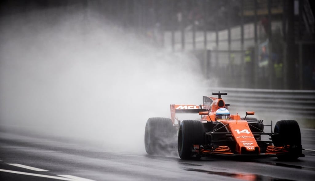 Alonso of McLaren-Honda in action during qualifying for the Italian GP. Photo: EPA
