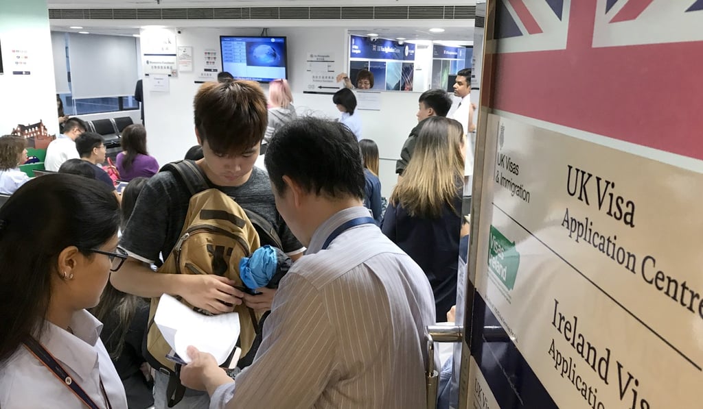 Some applicants were said to have begun receiving their delayed student visas from Sunday. Photo: Nora Tam
