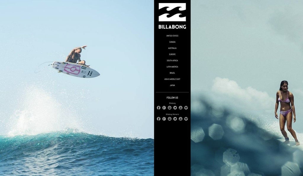 Billabong’s updated version.