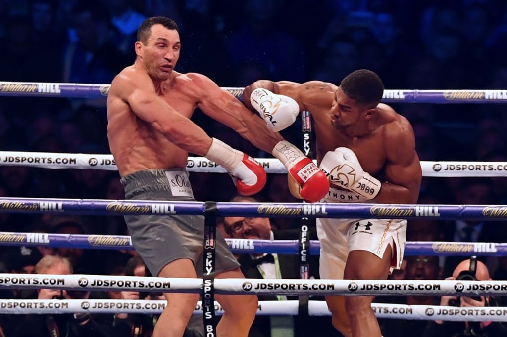 Joshua beat long-time heavyweight champion Wladimir Klitschko in his last fight. Photo: AFP