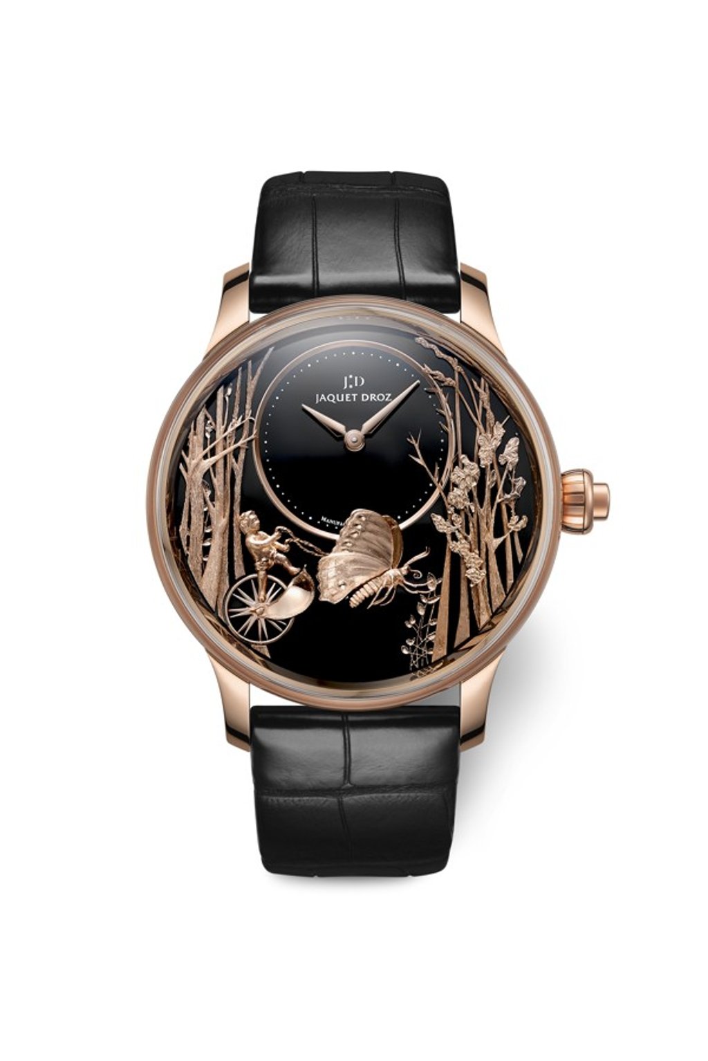 Jaquet Droz's Loving Butterfly timepiece.
