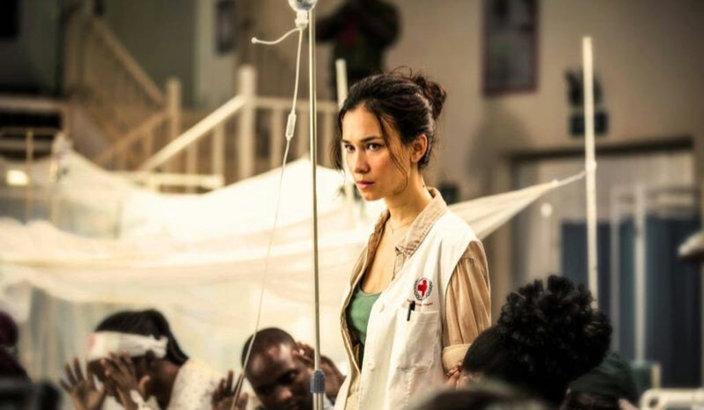 Celina Jade plays a doctor in Wolf Warrior 2.