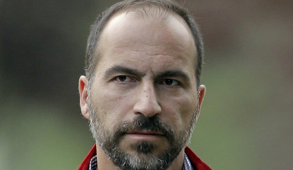 Uber’s incoming chief executive Dara Khosrowshah. Photo: AP Uber’s incoming chief executive Dara Khosrowshah. Photo: AP