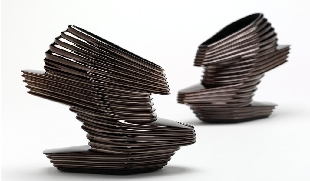 Nova shoes by Zaha Hadid for United Nude, dated 2013.