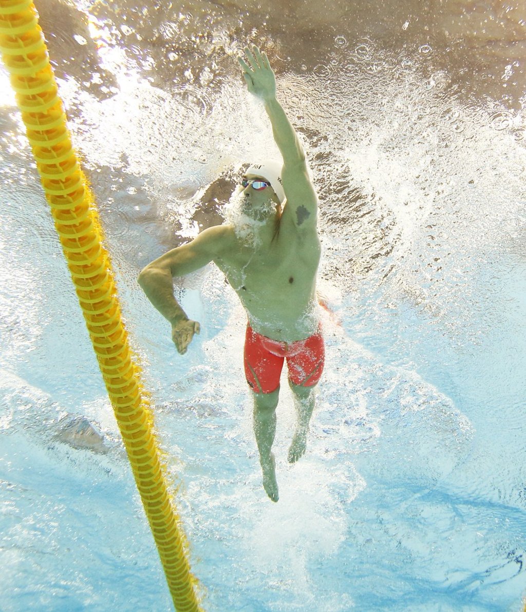 Sun Yang is the world record holder in the 1,500 metres freestyle. Photo: Xinhua
