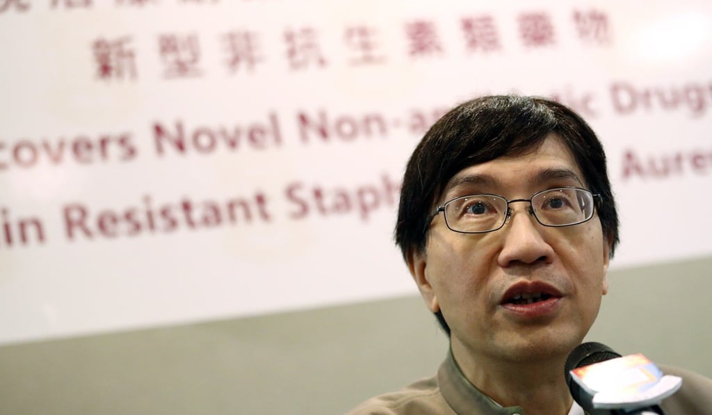 HKU professor Yuen Kwok-yung initiated the research idea in 2009. Photo: Nora Tam