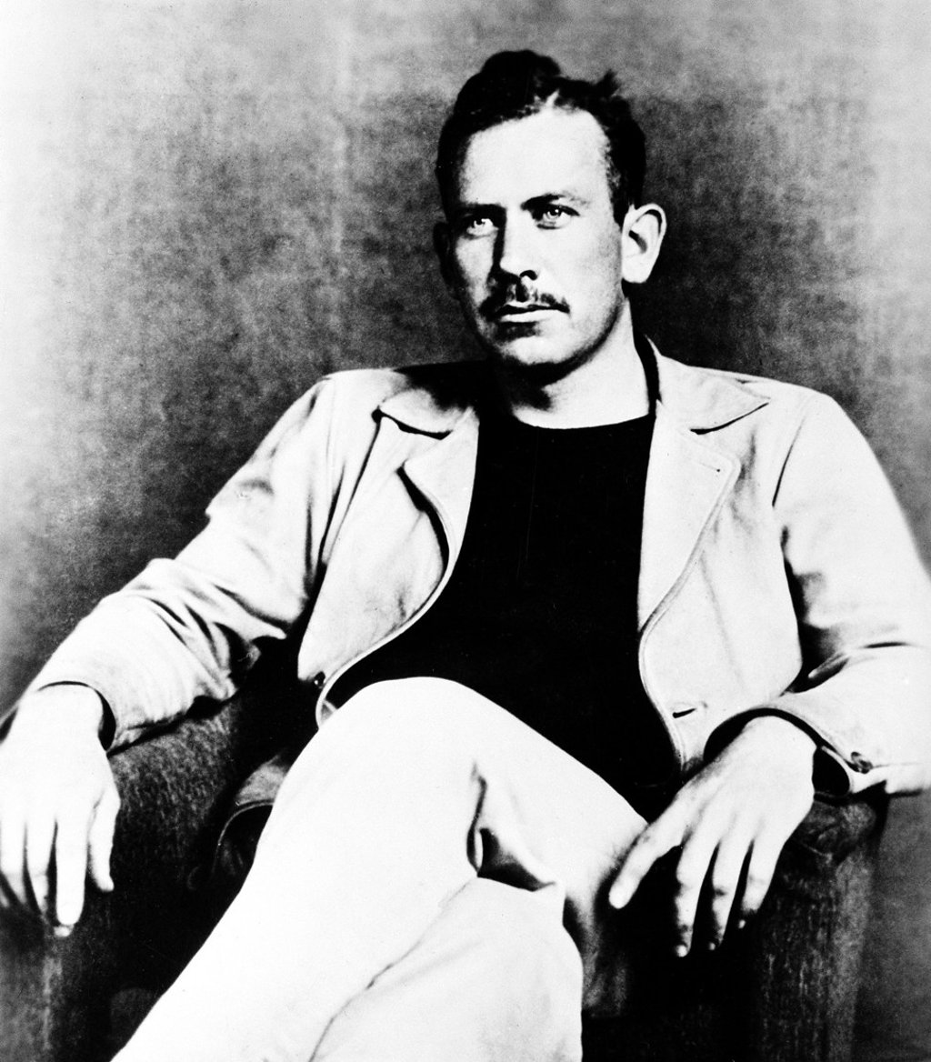 This undated file photo shows American author John Steinbeck, winner of the 1940 Pulitzer Prize for his novel “The Grapes of Wrath”. Photo: AP