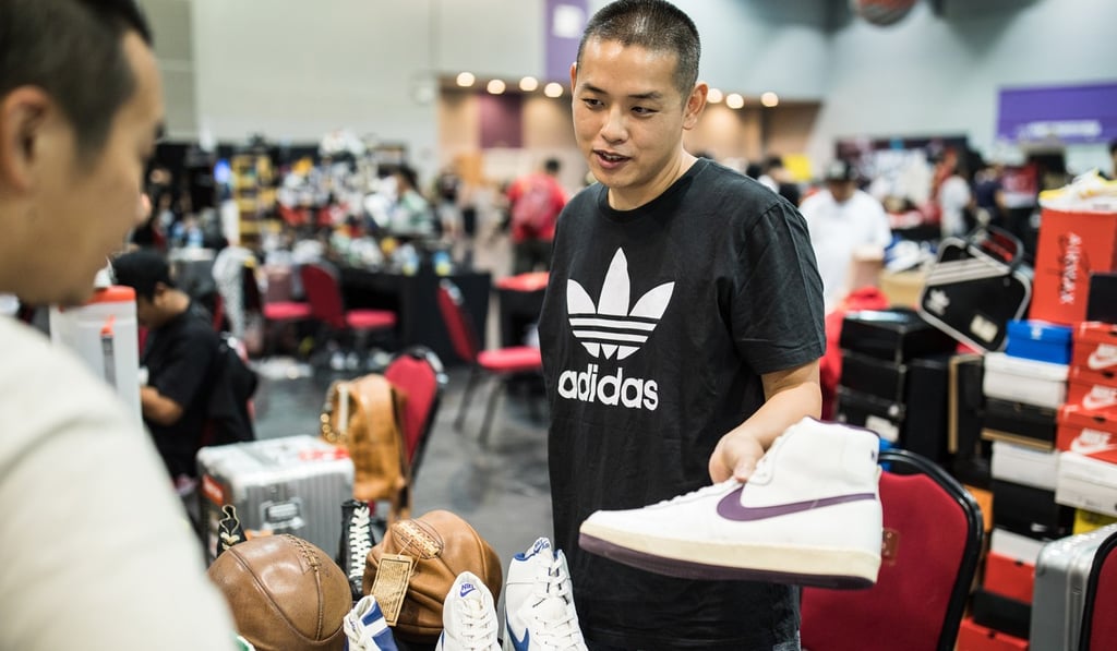 Sneaker Con Kong saw 200 vendors selling more than 60,000 pairs of sports shoes.
