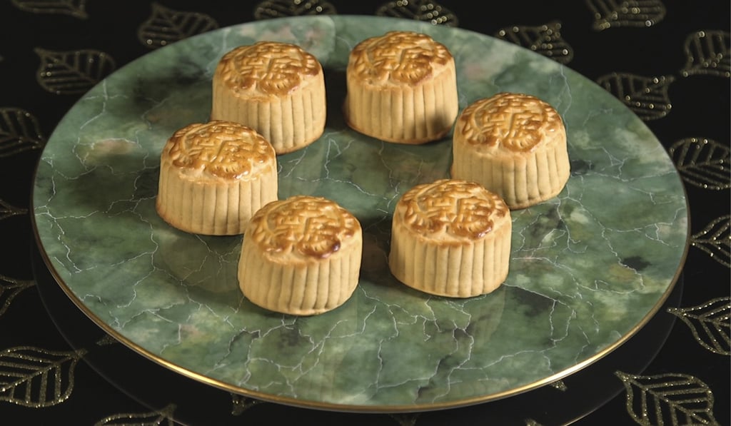 Wong’s freshly baked mooncakes.