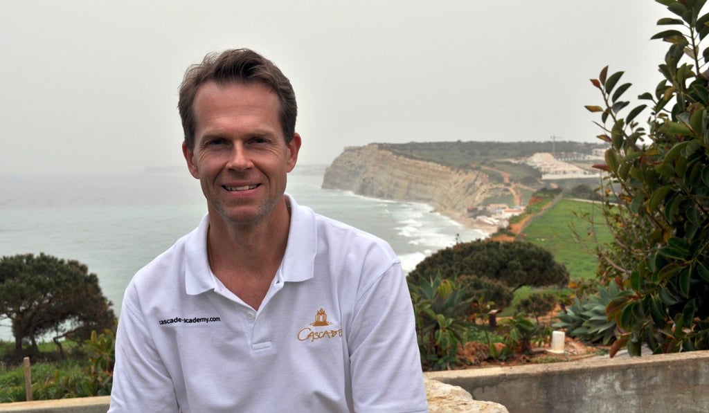 Stefan Edberg at Cascade just outside Lagos in the Western Algarve.