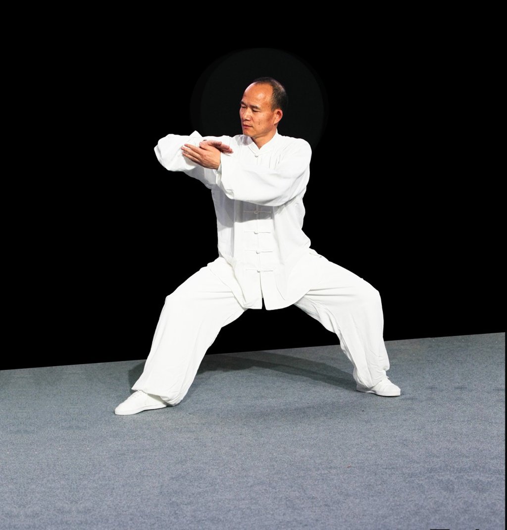 Guo Guangchang, founder and chairman of the Fosun Group, striking a tai chi pose. (THE PEAK) Photo: Handout