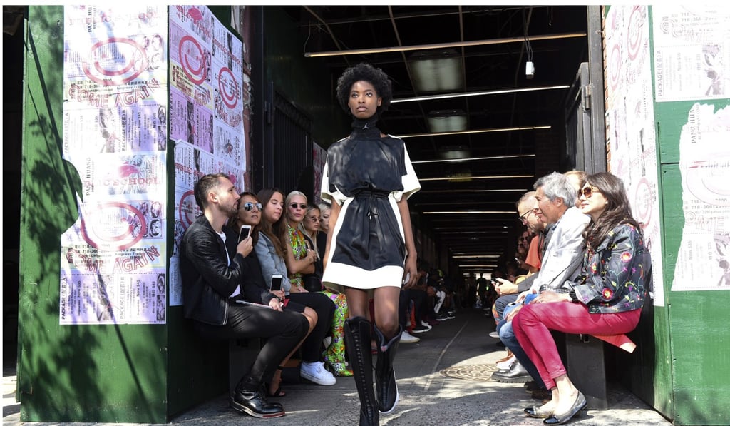 The Public School collection was shown in lower Manhattan. Photo: AP