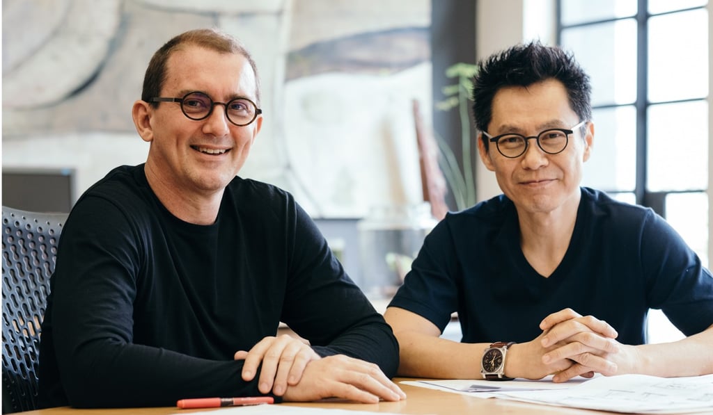 WOHA architects Richard Hassell (left) and Wong Mun Summ. Photo: Studio Periphery