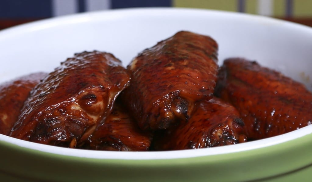Chicken wings with home-made sweet soy sauce from Loyal Dining. Photo: James Wendlinger