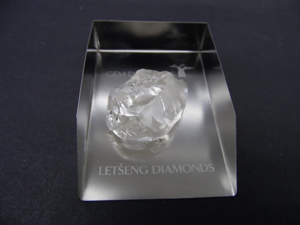 Gem Diamonds announced the recovery of a 114 carat, D colour Type II diamond from the Letšeng mine in Lesotho in April 2017.