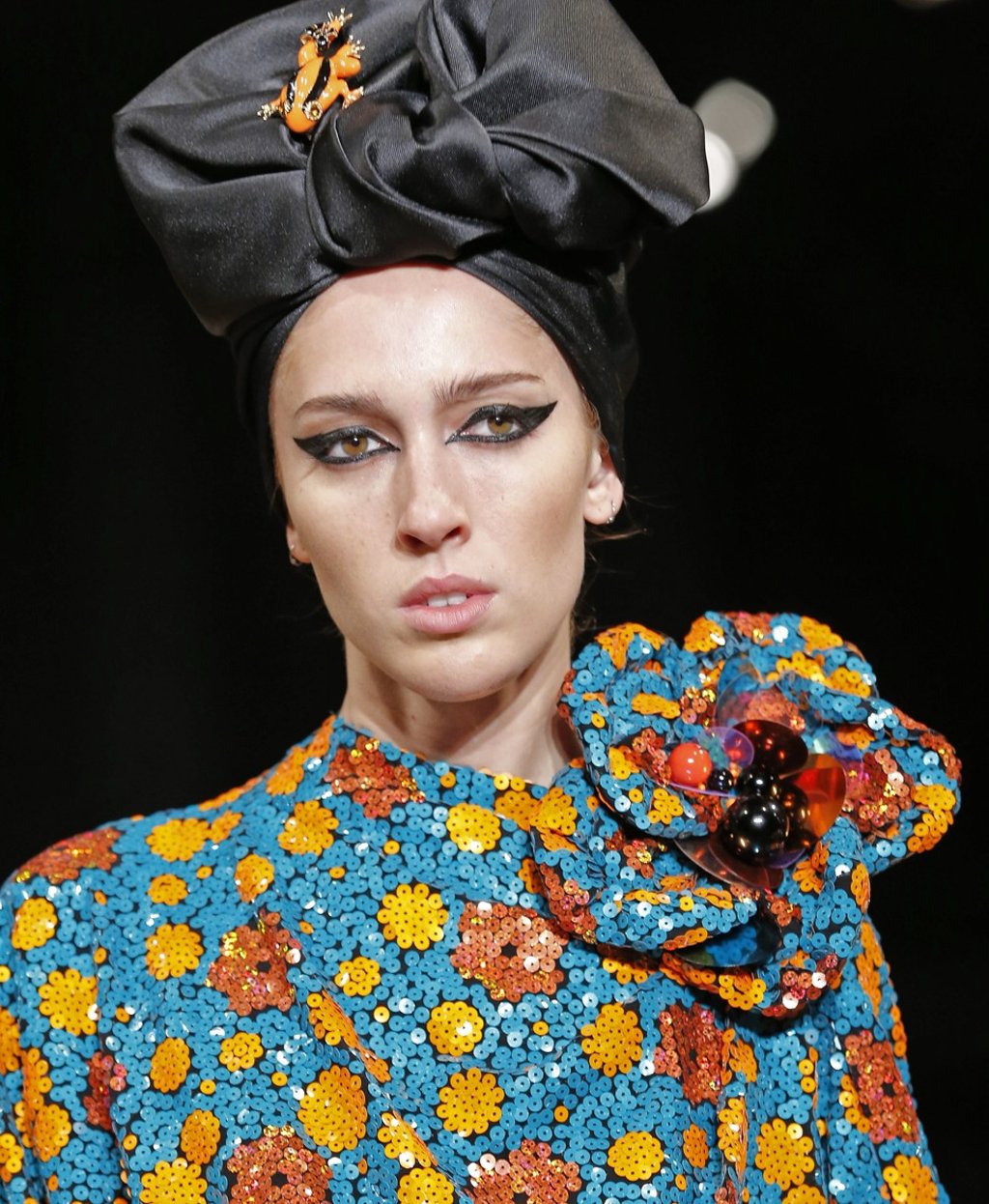 A model presents creations from Marc Jacobs spring/summer 2018 collection during New York Fashion Week. Photo: AP A model presents creations from Marc Jacobs spring/summer 2018 collection during New York Fashion Week. Photo: AP
