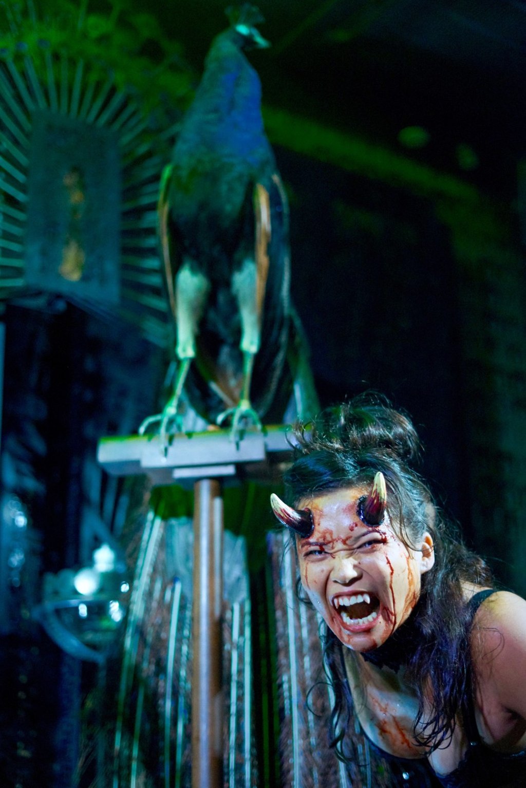 An image from Secret Theatre’s show Hell Hath No Fury at Dusk Till Dawn, held in Hong Kong last year.