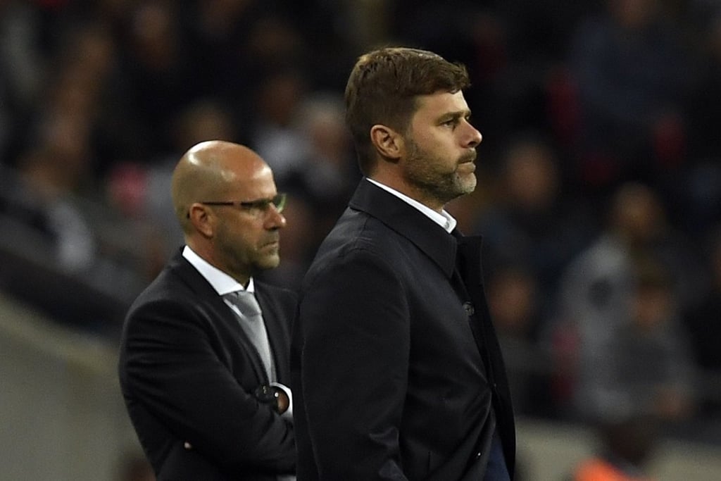 Pochettino admitted he side were dominated for large periods at Wembley. Photo: EPA