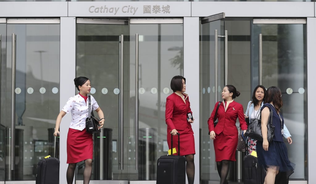 The Cathay Pacific Flight Attendants’ Union called the survey result ‘encouraging’. Photo:: Edward Wong
