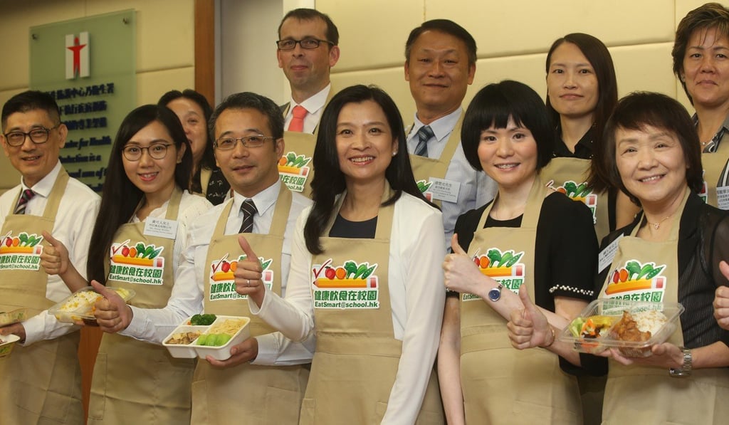 Department of Health staff said primary school pupils only need one teaspoon of salt a day. Photo: K. Y. Cheng