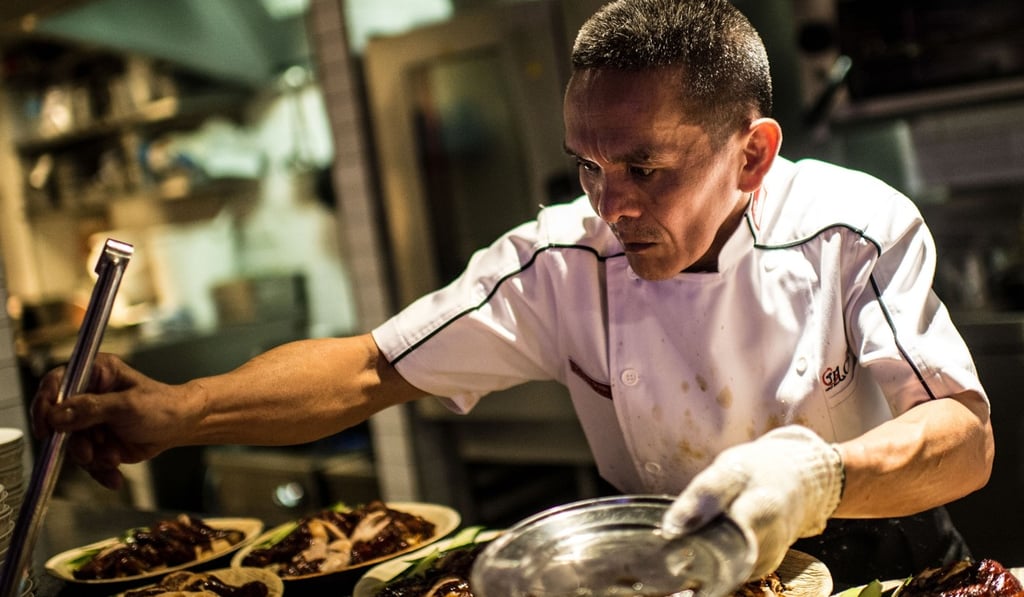 Chef Chan Hon Meng, owner and chef of Hong Kong Soy Sauce Chicken Rice & Noodle in Singapore