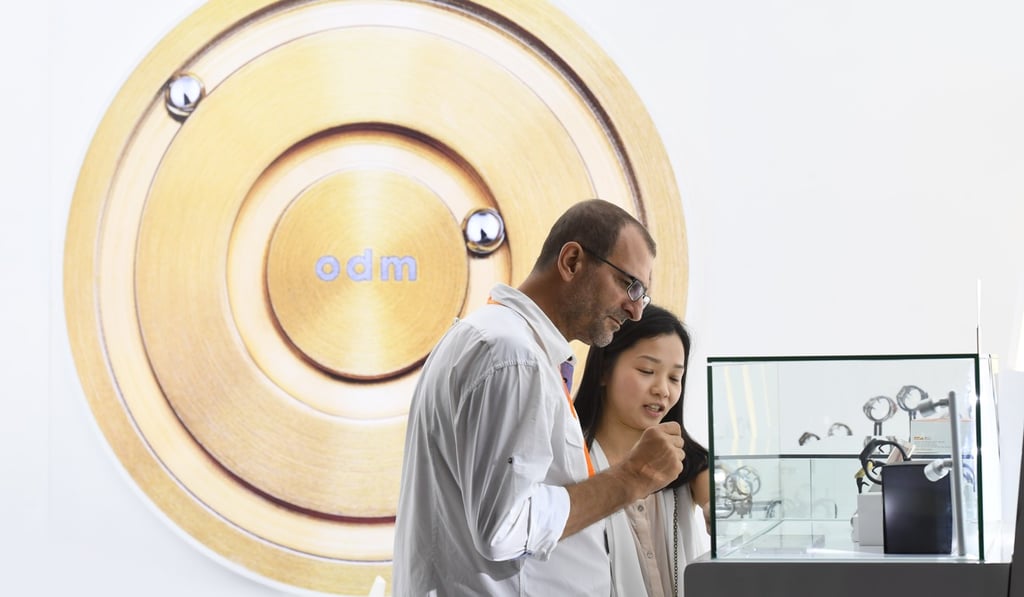 Hong Kong watch brand ODM at the fair.
