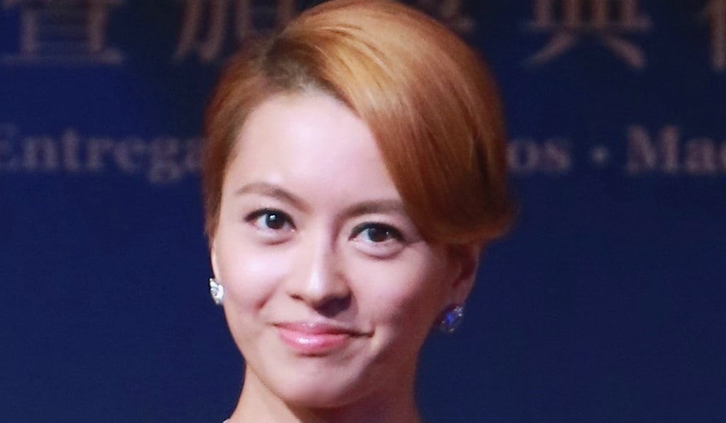 Hong Kong actress Gigi Leung Wing-kei displays her elegance at least year’s inaugural awards ceremony.