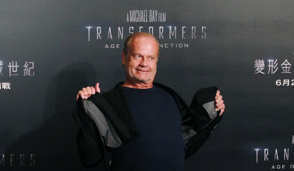 Kelsey Grammer at a press conference for ‘Transformers 4: Age of Extinction’ in Hong Kong. Photo: SCMP / Dickson Lee