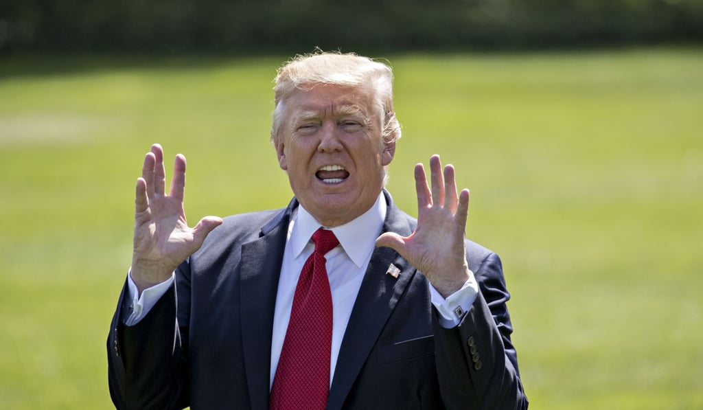 Narrow vision: US President Donald Trump. Photo: Bloomberg