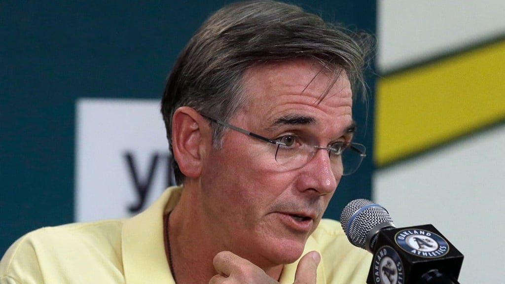 Oakland Athletics minority shareholder Beane will purchase a stake in Barnsley. Photo: AP