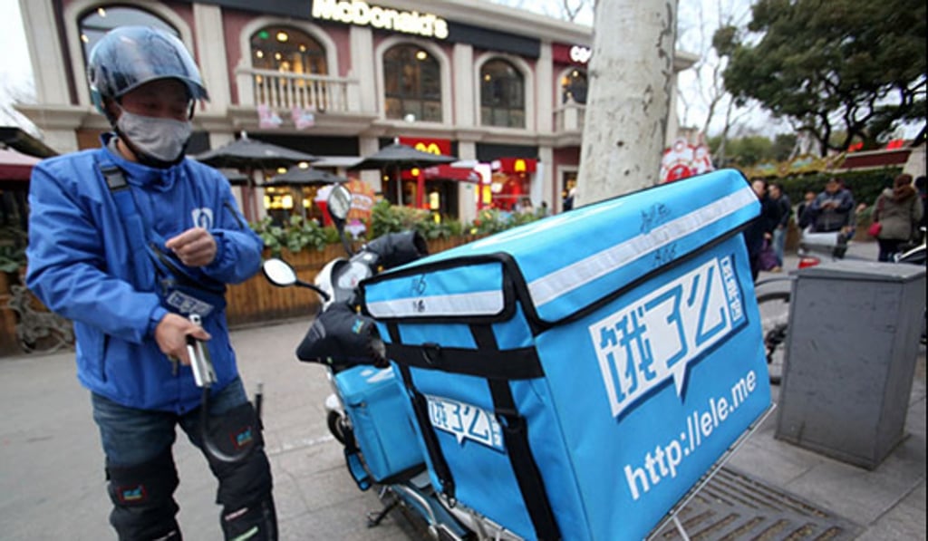 Ele.me is one of three food delivery services facing a lawsuit for hard-selling disposable chopsticks and spoons. Photo: Handout
