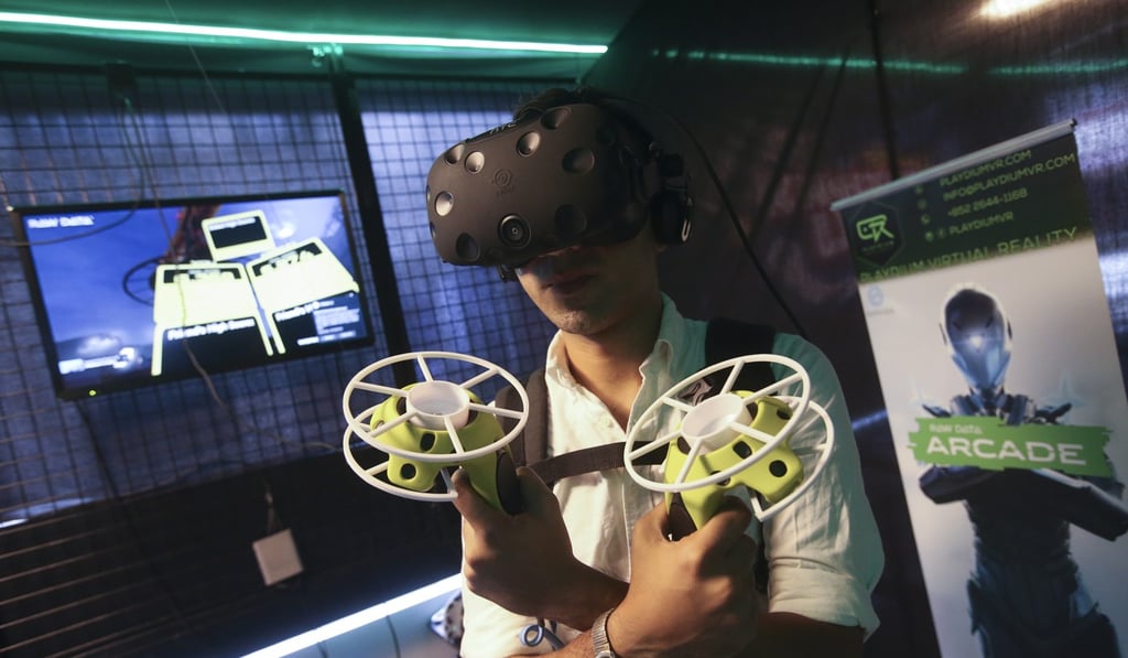 Playdium is Hong Kong’s first dedicated virtual reality games arcade. Photo: KY Cheng