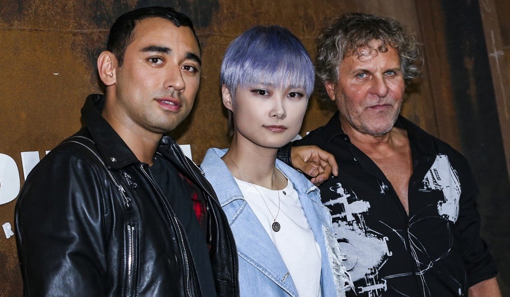From left: Diesel creative director Nicola Formachetti, pop star Chris Lee and Diesel founder/owner Renzo Rosso.