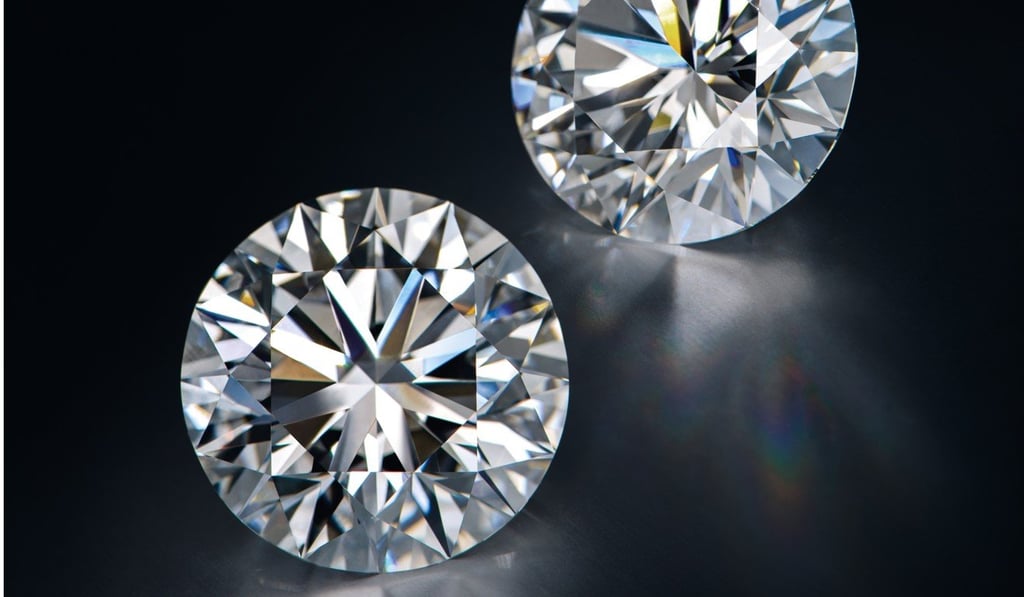 A pair of D flawless round diamonds sold for US$10.63 million at Poly Auction Hong Kong in October 2016.